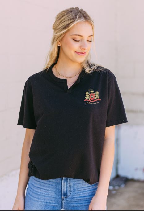 Crest Notch Tee