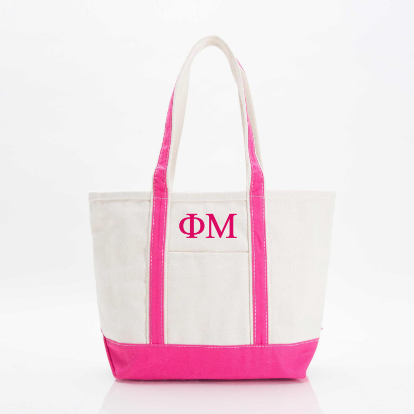 Go Phi Mu Boat Tote