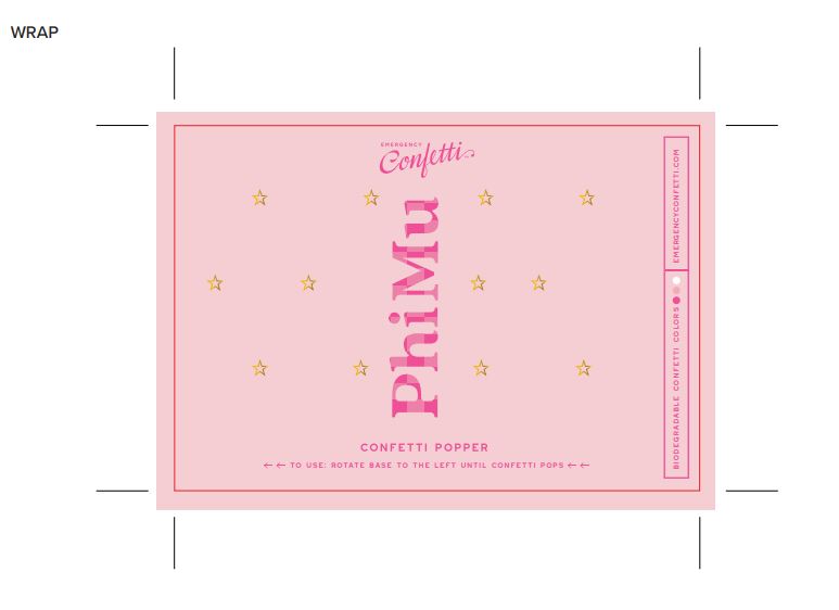 Star Confetti Popper