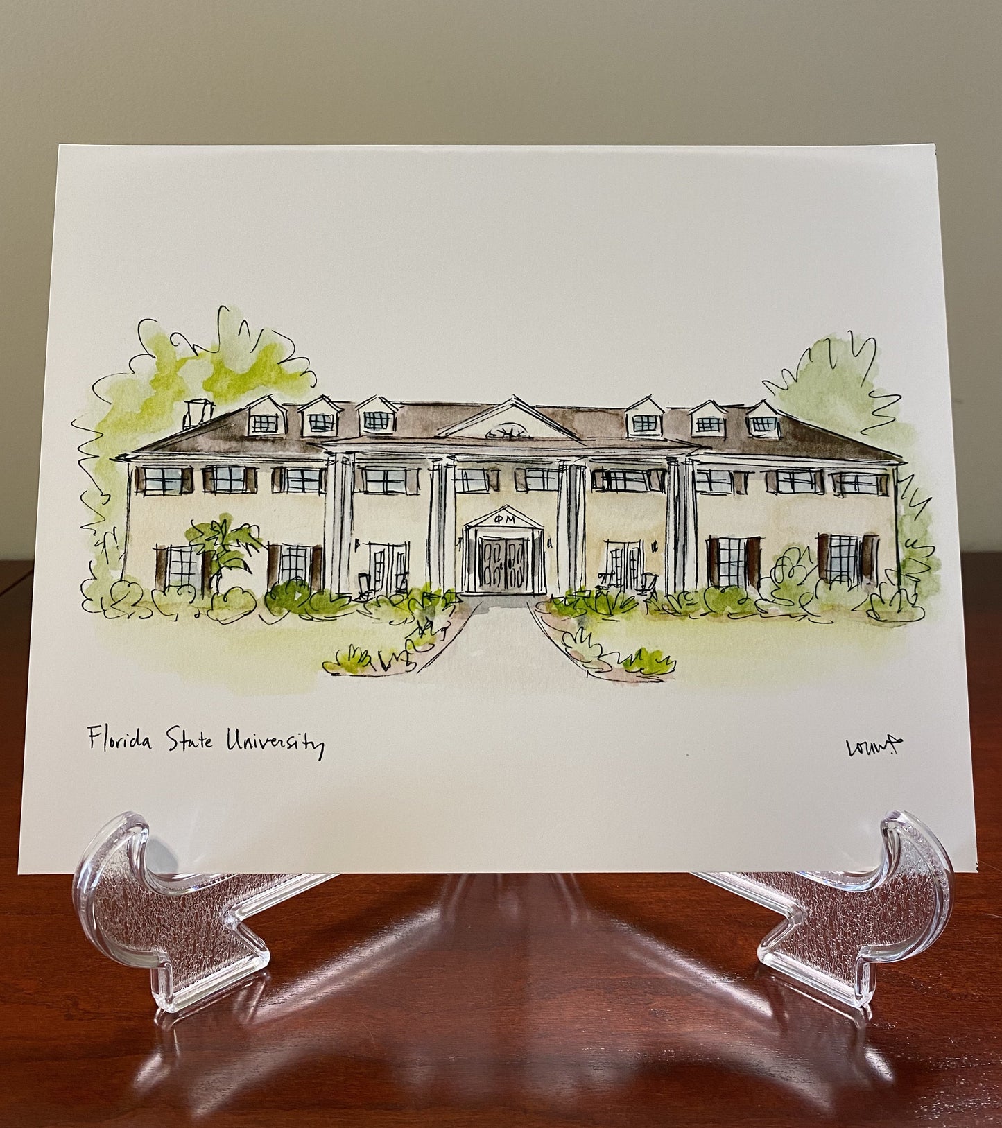 Florida State House Print