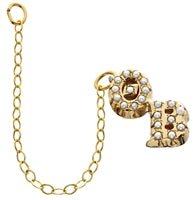 Guard Pearl Double Letter 10K
