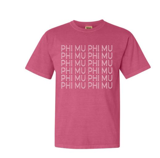 Phi Mu Classic Tee