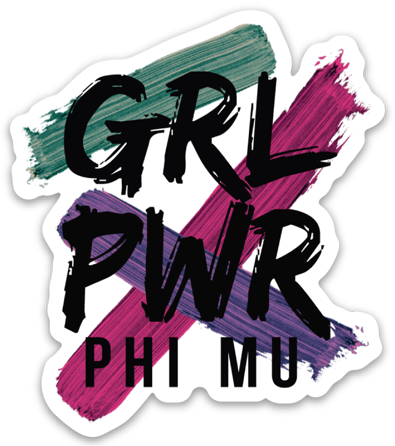 GRL PWR Sticker