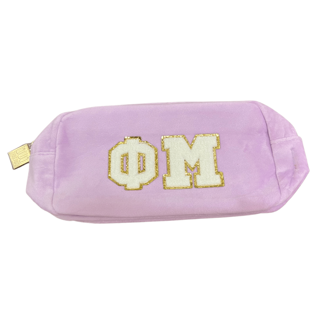 The Greek Letter Cosmetic Bag