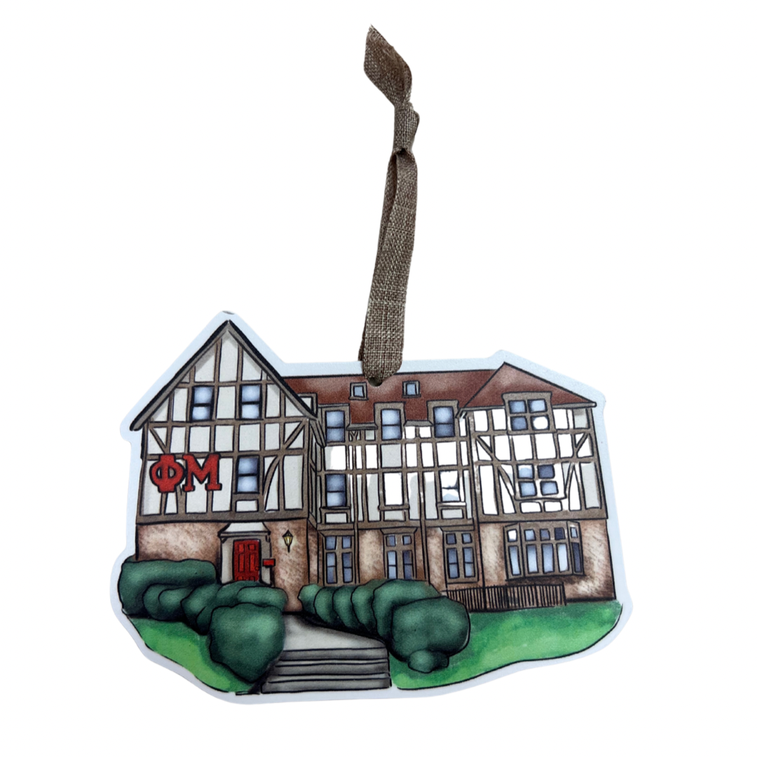 Nebraska House Ornament
