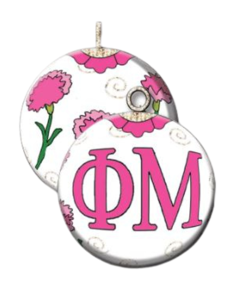 Carnation Cloisonné Ornament 2025