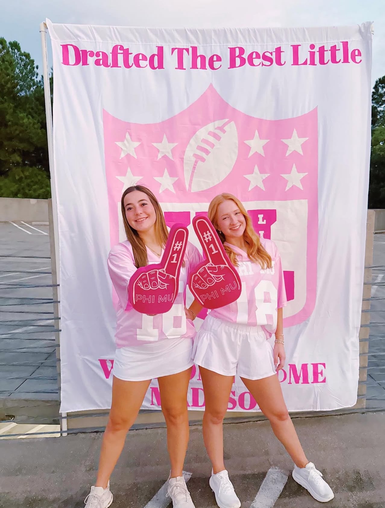 Phi Mu Foam Finger