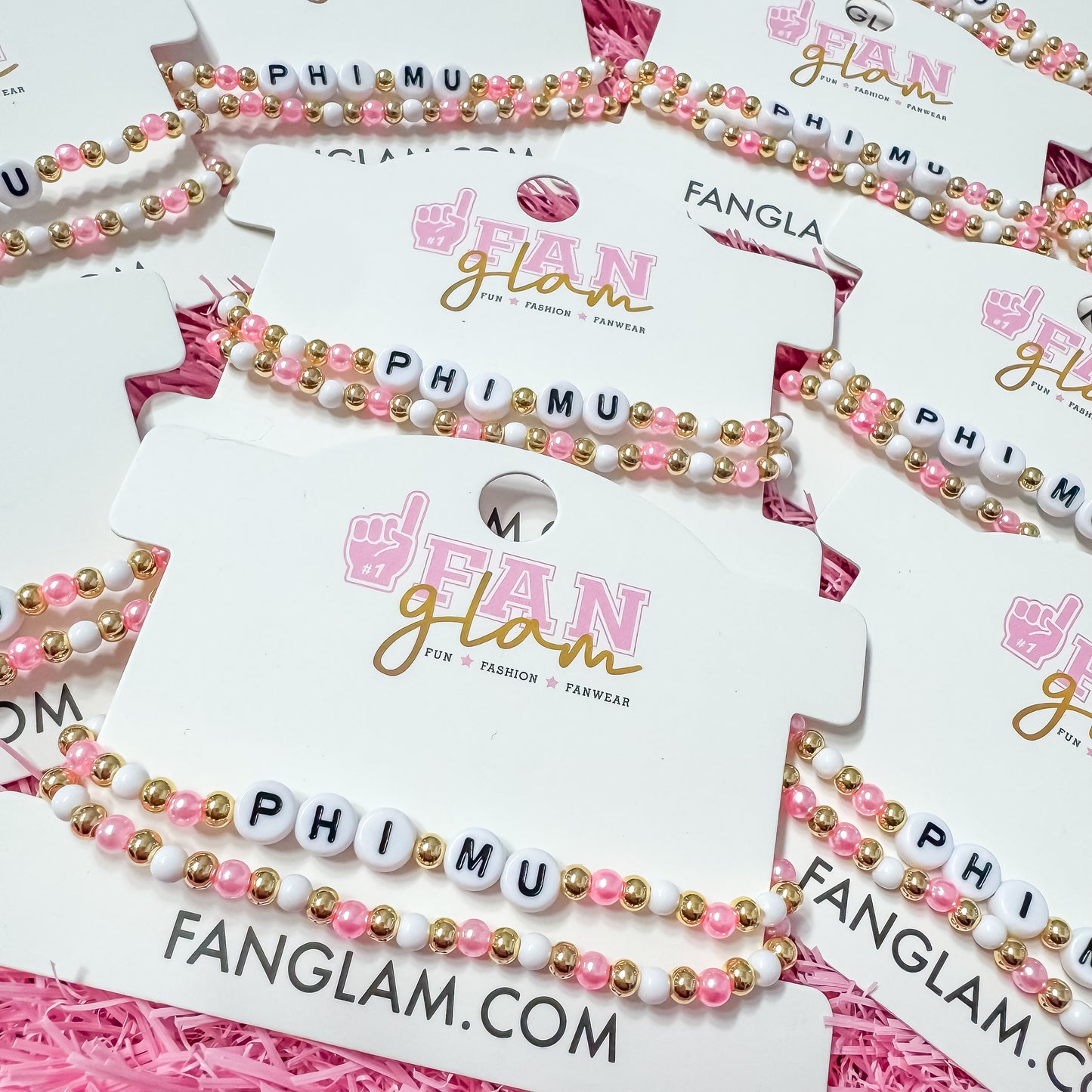 Double Beaded Bracelet Stack