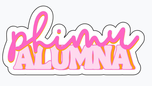 Alumna Sticker