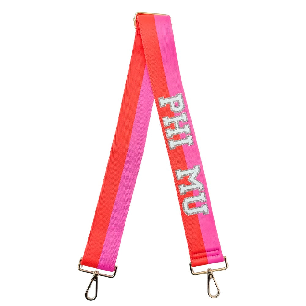 Gameday Glitter Letter Purse Strap