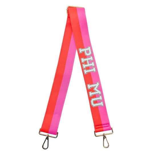 Gameday Glitter Letter Purse Strap