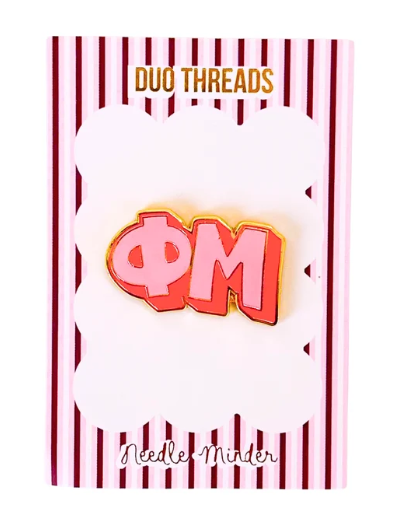 Bubble Letter Needle Minder