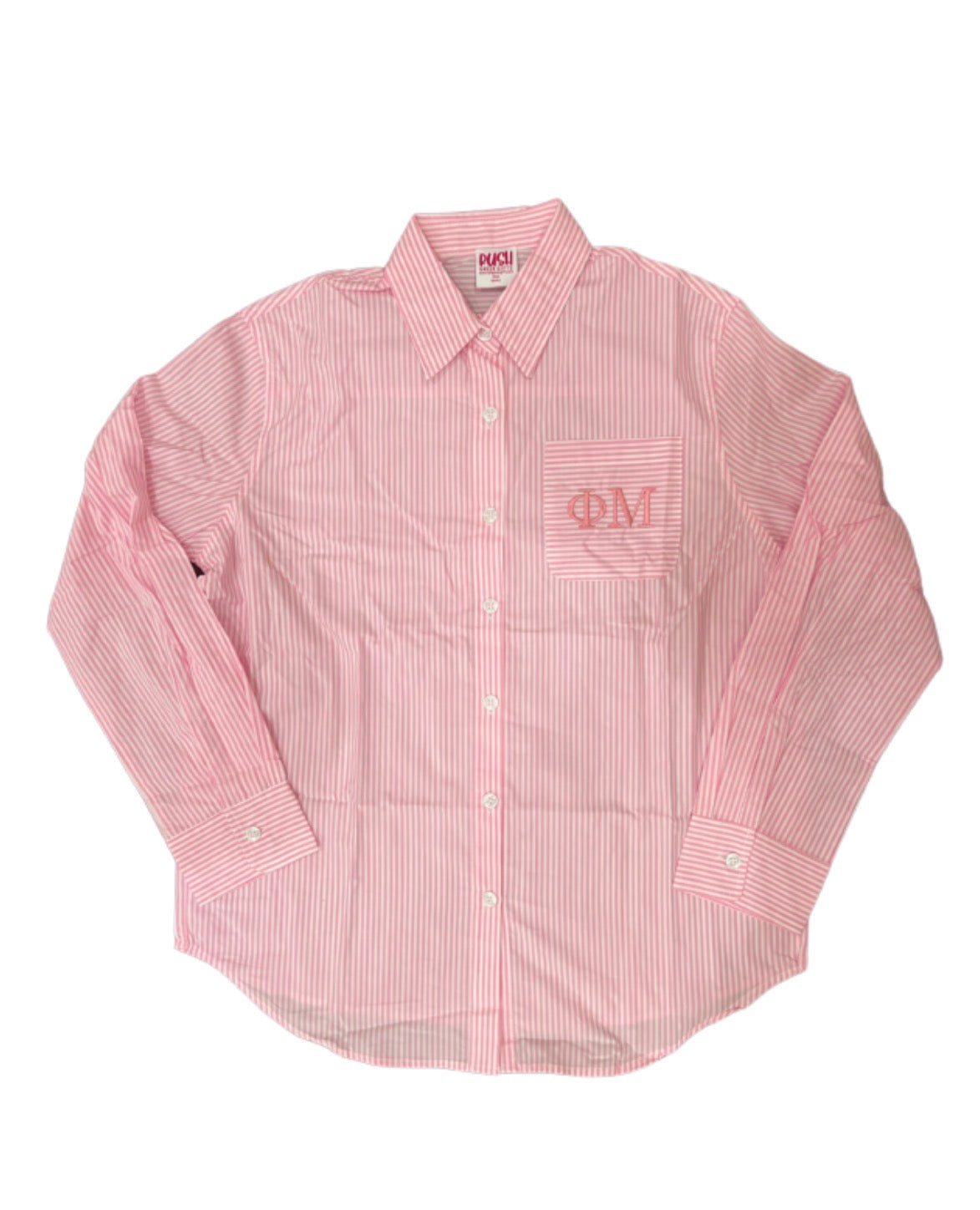 Pink Pinstripe Buttondown