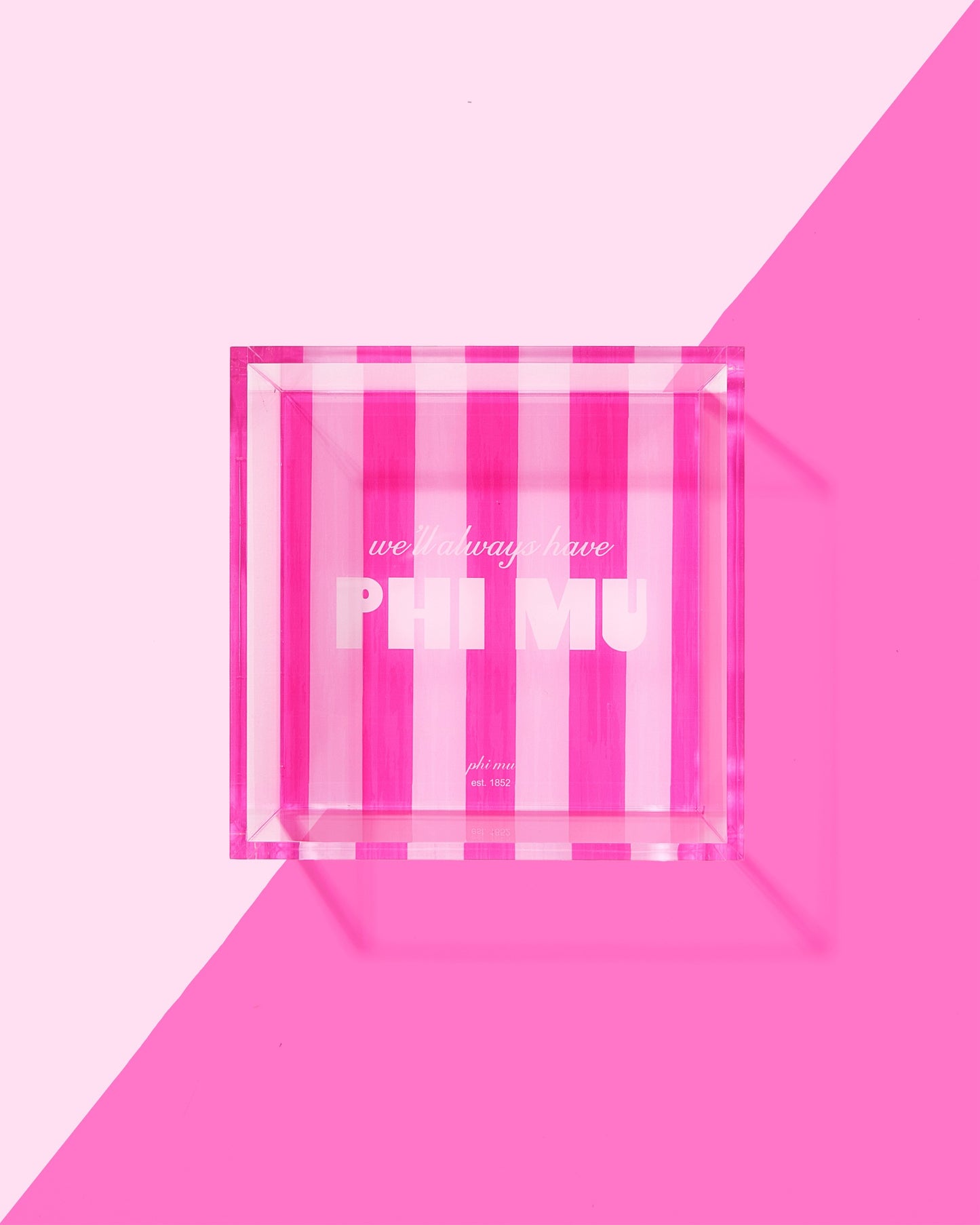 Scallop Acrylic Trinket Tray