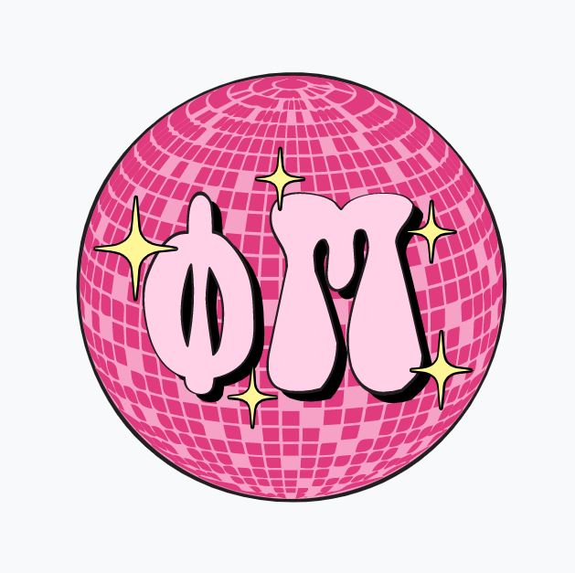 Disco Button – Carnation Collection