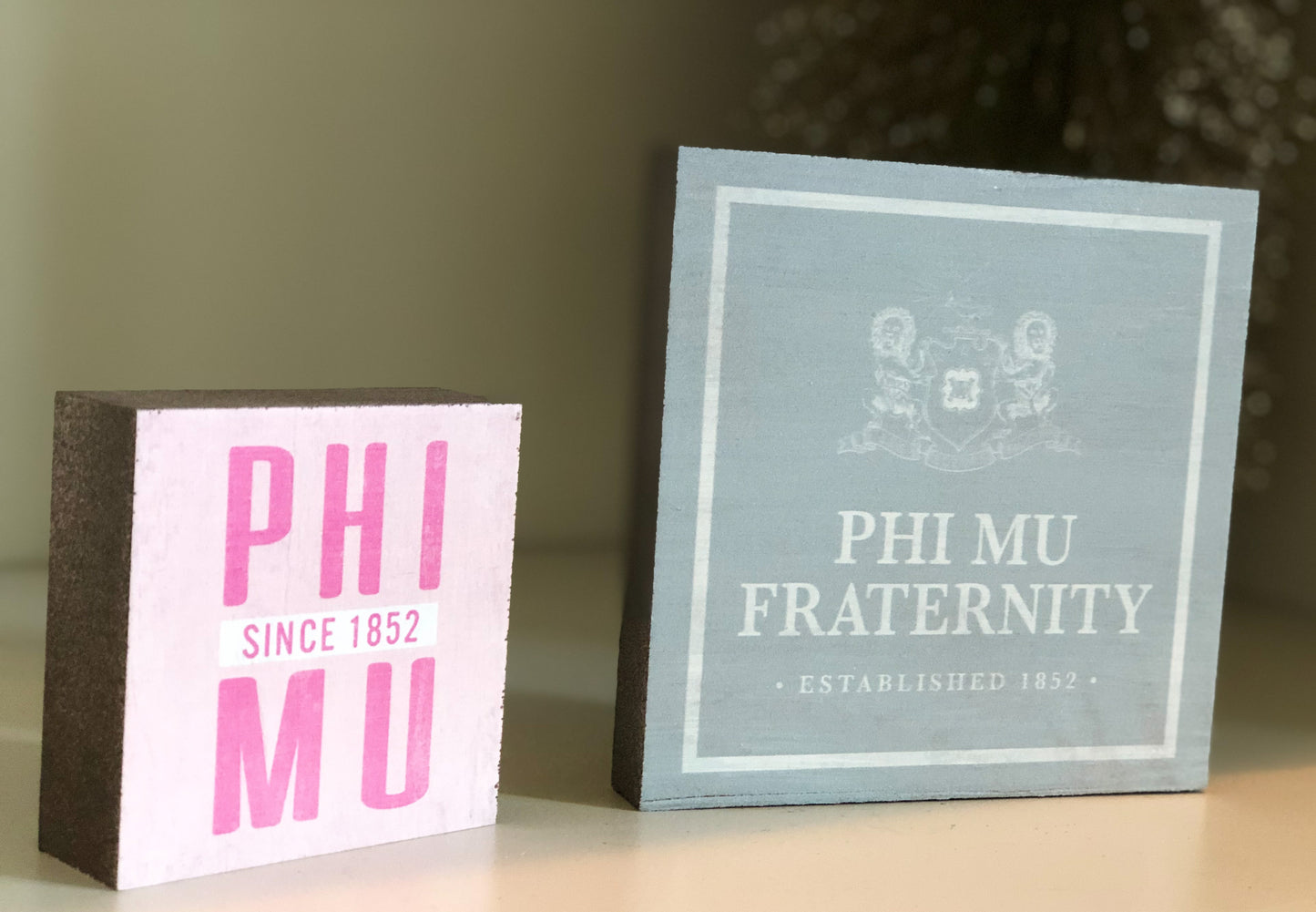 Phi Mu Table Top Square